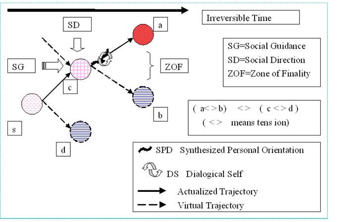 複線径路等至性モデル(TEM)(Sato，Hidaka and Fukuda，2009)