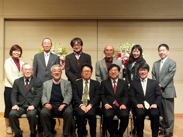 Speakers including invitee Izumi Shinichiro from Japan Science and Technology Agency. January 2015.